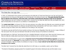 Tablet Screenshot of charlessebesta.net